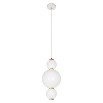 Светильник 18 см, 14W, 4000K, Loft It Pearls 10205/A, белый-золото
