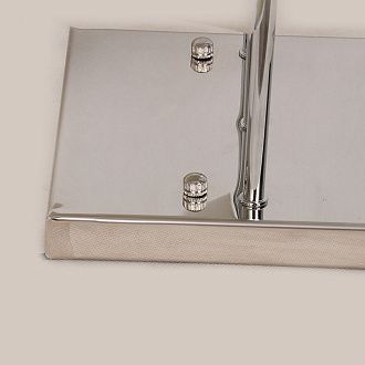 Бра Crystal Light Brunilde Ipe Cavalli H92 Silver/Black 32*32*32 см, 2*E27*60W, ImperiumLoft 44.198, Серебристый