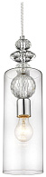 Светильник подвесной Wertmark Leni WE209.01.106, 12*12 см, хром