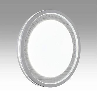 Настенно-потолочный светильник 48 см, 76W, 3000-6000K, Sonex Color Mavi Wood 7681/ELN, белый-серый
