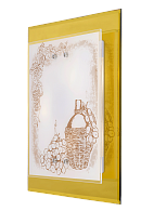 Люстра L400 x W400 x H100, мм, , GOLD (Золото) Sfera Sveta 6396/3 GOLD