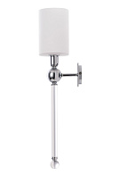 Бра Crystal Lux MIRABELLA AP1 CHROME/WHITE Хром