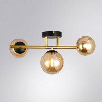 Светильник потолочный 42*24*22 см, 3*G9 медный Arte Lamp Gemini A2243PL-3PB
