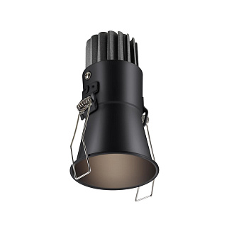 LED светильник 6 см, 7W, 3000-6000K, Novotech Lang 358907, черный, вр 5 см
