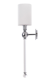 Бра Crystal Lux MIRABELLA AP1 CHROME/WHITE Хром