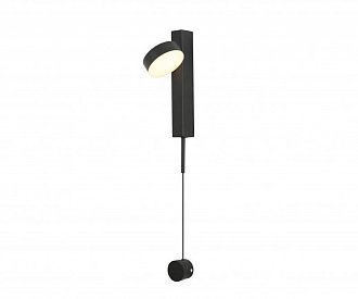 Бра 90 см, 9W, 4000K, Kink Light Винетта 08422.19, черный