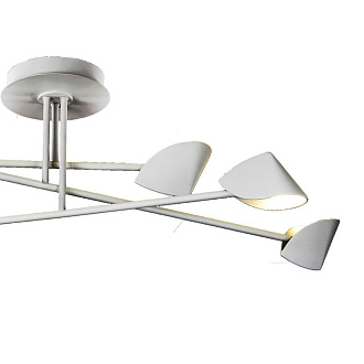 Люстра *115*29,2 см, LED * 6 44.5W, 3000К Mantra Capuccina 7572, белый