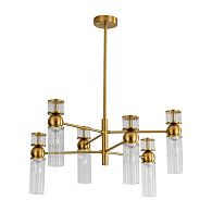 Люстра *62*72,5-72,5 см, 6*E14*40W, Lumion Denver LUM8276/6, латунь