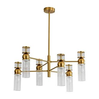 Люстра *62*72,5-72,5 см, 6*E14*40W, Lumion Denver LUM8276/6, латунь