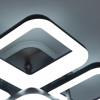 Светильник 55 см, 105W, 3000-5500K с Алисой Citilux Паркер Смарт CL225A255E, коричневый-кофе