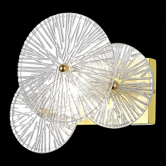 Бра 14 см, 40W, ST LUCE FLERO SL1657.201.01 Золотистый