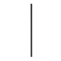Бра 94 см, 14W, 3000K, ODEON LIGHT FINO 7006/100, черный