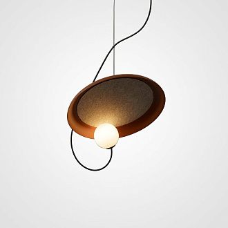 Подвесной светильник MARGOTT D35 Orange 35*35*12 см, 1*G9*40W, ImperiumLoft margott01, Оранжевый