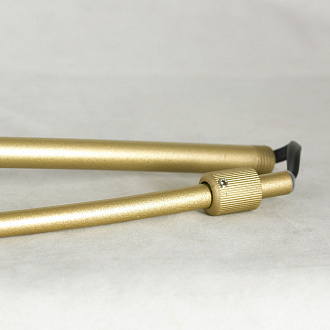 Торшер Lussole LSP-0638, 30*170 см, матовое золото