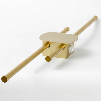 Настенный светильник 64 см, 16W, 4000K, Lussole Hardeman LSP-7394, золото