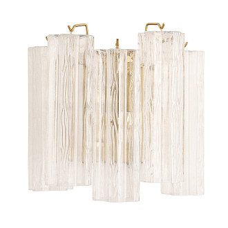 Бра 28*36 см, 2*E14*60W Латунь Crystal Lux ROSE AP2 BRASS