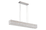 Люстра L1000 x W130 x H130, мм, 40W, CHROME+CLEAR(ХРОМ+Прозрачный Хрусталь ) NewRgy 2787R/40W CHROME+CLEAR