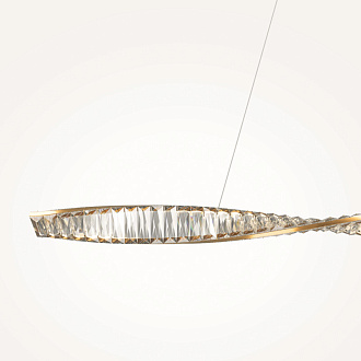 Подвесной светильник 120*8*311,1 см, LED, 36W, 3000К, Maytoni Krone P097PL-L36BS3K латунный