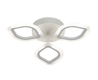 Люстра L510 x W510 x H85, мм, 42W 3000-6500K, WHITE (Белый) Rilon 2063/3 WHITE