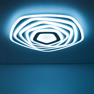 Потолочная люстра Citilux Триест Смарт CL737A55E, 115W LED, 3000-5500K, белый