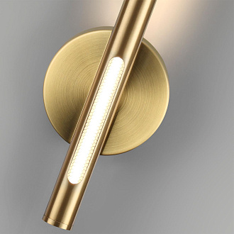 Бра 62 см, LED 12 W, 3000К Античная бронза Odeon Light Hightech 6644/10WL IP20