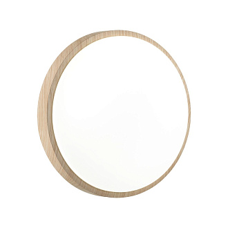 Cветильник 28*6,5 см, LED 18W, 4000 К, IP43, белый/бежевый под дерево, пластик Sonex Losta, 7607/AL