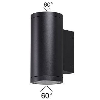 Настенный светильник 19 см, 24W, 3000K, Odeon Light 7142/24WL, черный