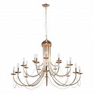 Подвесная люстра F-Promo Plini 2591-20P, D1400*H890/2890, золото