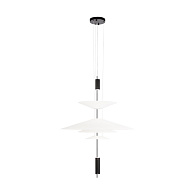 Подвесной светильник 68*83 см, 3*GU5.3*20W  LOFT IT Skylar 10244/C Black черный