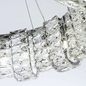 Подвесная люстра 80*50/120 см, 24xG9 MODELUX ML.755.24 CR хром