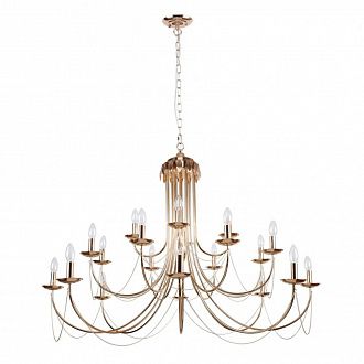 Подвесная люстра F-Promo Plini 2591-20P, D1400*H890/2890, золото