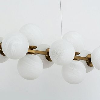 Подвесной светильник 28*125*80/120 см, 18*Е14 MODESTYLE MS.6117.18 BS латунь