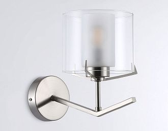 Бра 28*15*22- см, 1*E14*40W, K, Ambrella Light High Light LH57004, никель