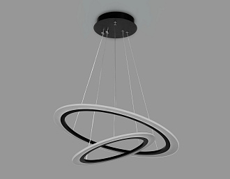 Светильник подвесной 60*67 см,  78W, 3000К, черный Ambrella Acrylica Original FA4357