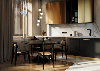 Светильник 23 см, Freya Modern FR5435PL-05B1, черный