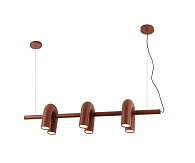 Светильник 100 см, 36W, 3000-6000K, Kink Light 08465-3A,06, терракотовый