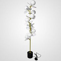 Торшер Light of MATISSE FL 10 White 27*27*150 см, 10*G9*20W, ImperiumLoft MATISSE-FL01, Латунь, Белый