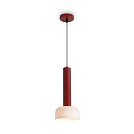 Подвесной светильник 15*15*236 см, LED, 5W, 3000К, Freya Barries FR6185PL-L5OR оранжевый