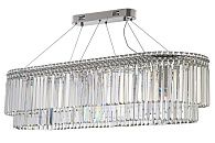 Люстра подвесная ** см, Led лента*LED*150W, 3000/6000K, Arti Lampadari Ovindoli Gold Ovindoli L 1.5.120x40.101 N, Никель