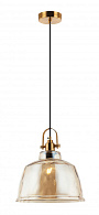 Подвесной светильник Stilfort Bell 2117/05/01PL, диаметр 30 см, латунь