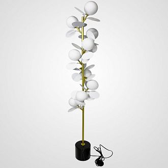 Торшер Light of MATISSE FL 10 White 27*27*150 см, 10*G9*20W, ImperiumLoft MATISSE-FL01, Латунь, Белый