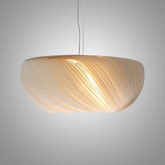 Подвесной светильник Moonjelly Corona 1070 80 80*80*27 см, 3*E27*60W, ImperiumLoft TWIST01, Белый