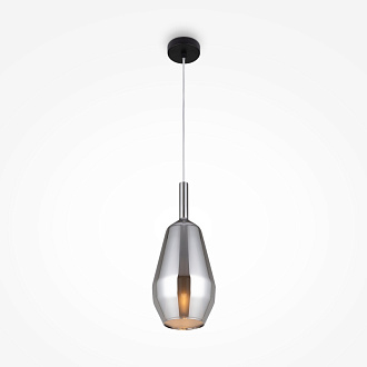Подвесной светильник 16*16*342 см, 1*E27, 60W, Maytoni Duality MOD271PL-01B8 черный