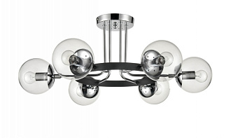 Потолочная люстра  71*27 см, 6*E14 хром Vele Luce Intenso VL1413L06