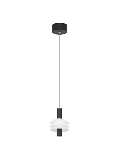 Светильник подвесной 12*190 см LED*6 W, 4000 К Citilux Майя Черный CL202011