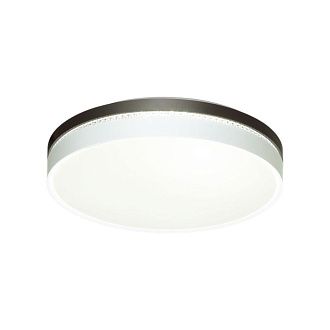 Настенно-потолочный светильник 50 см, 76W, 3000-6000K, Sonex Color Nohava Brown 7668/ELN, коричневый