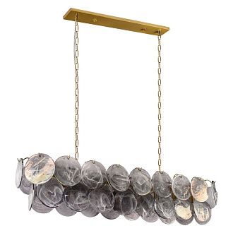 Подвесная люстра 120 см, Loft IT Lolly 10492/1200R Smoke, бронза