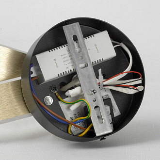 Бра 32*13 см, 16W, 3000K Lussole Taylor LSP-7231 матовое золото