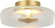 Люстра потолочная 30 см, 15W, 3000K, Stilfort 4046/00/01C, золото