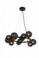 Подвесной светильник 650*650*425/1200 мм, 11*G9 чёрный Indigo Molecola V000195, 11018/11P Black